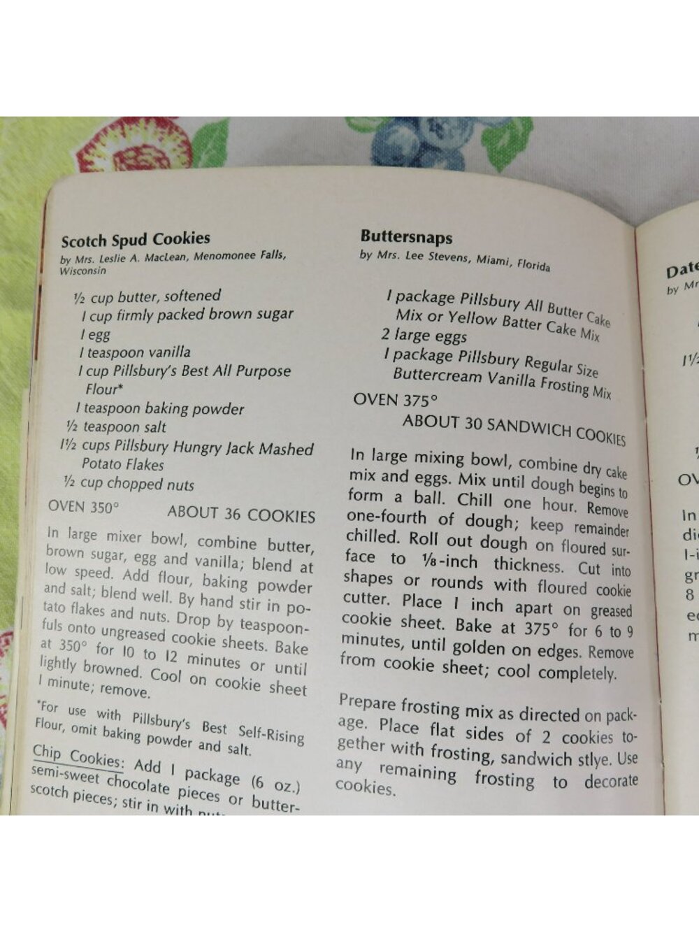 19th and 20th Grand National Pillsbury Bake-Off Cookbooks Booklets Lot of 2 - Picture 4 of 9